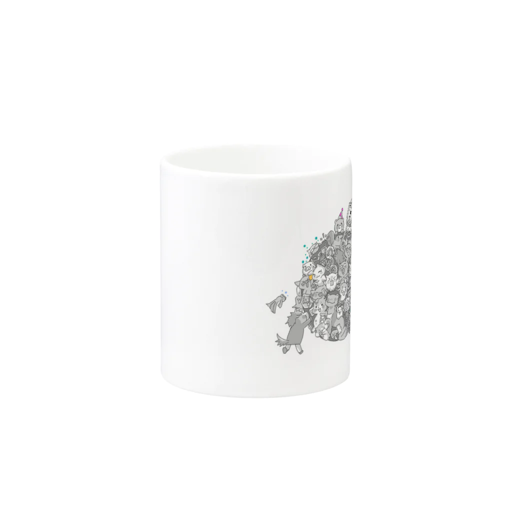 こうらえな(iceeye)の塊関西　RESvr Mug :other side of the handle