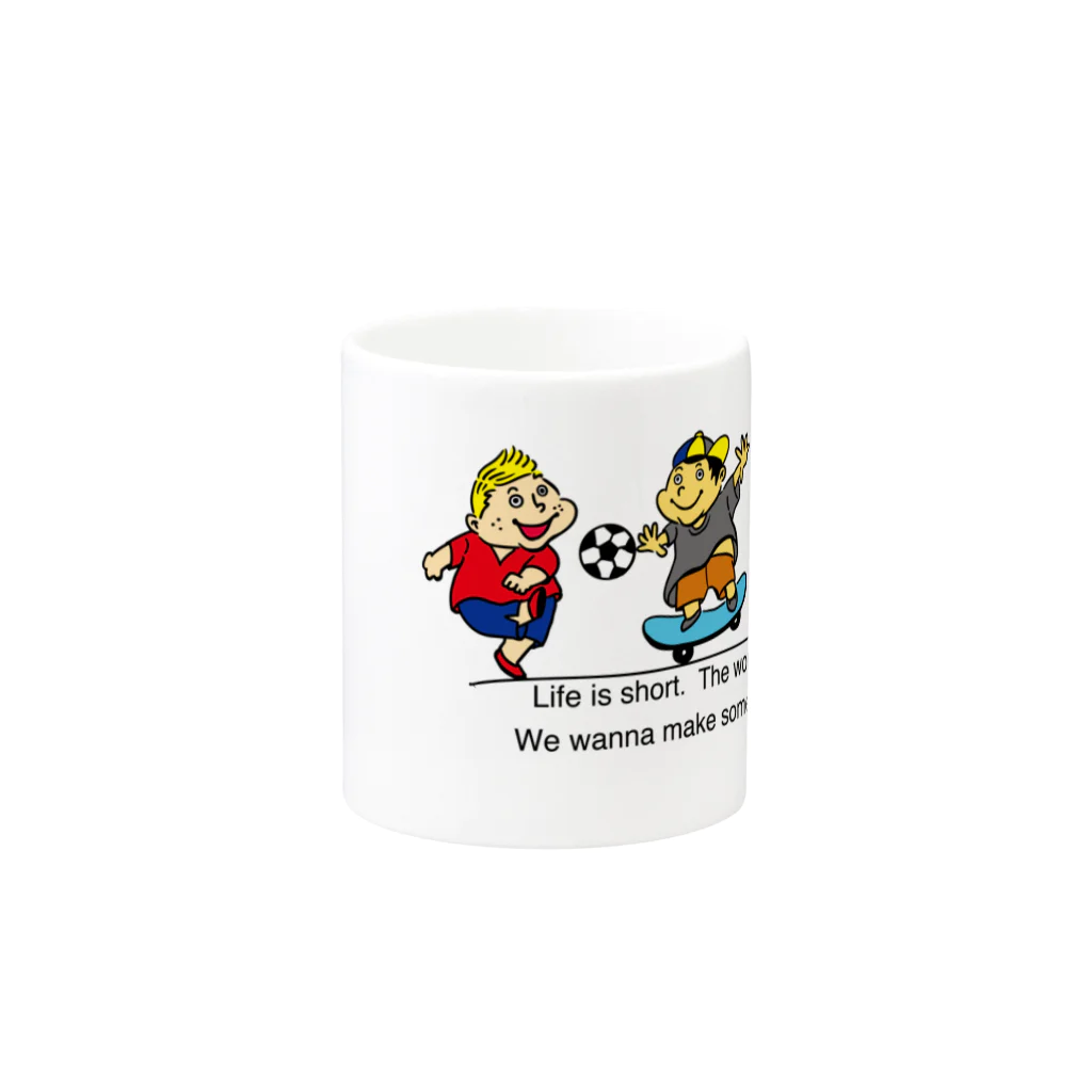 HOMIES Forever Childrenの3人 Mug :other side of the handle