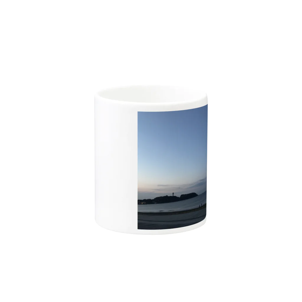 KNTRのえのしーま Mug :other side of the handle