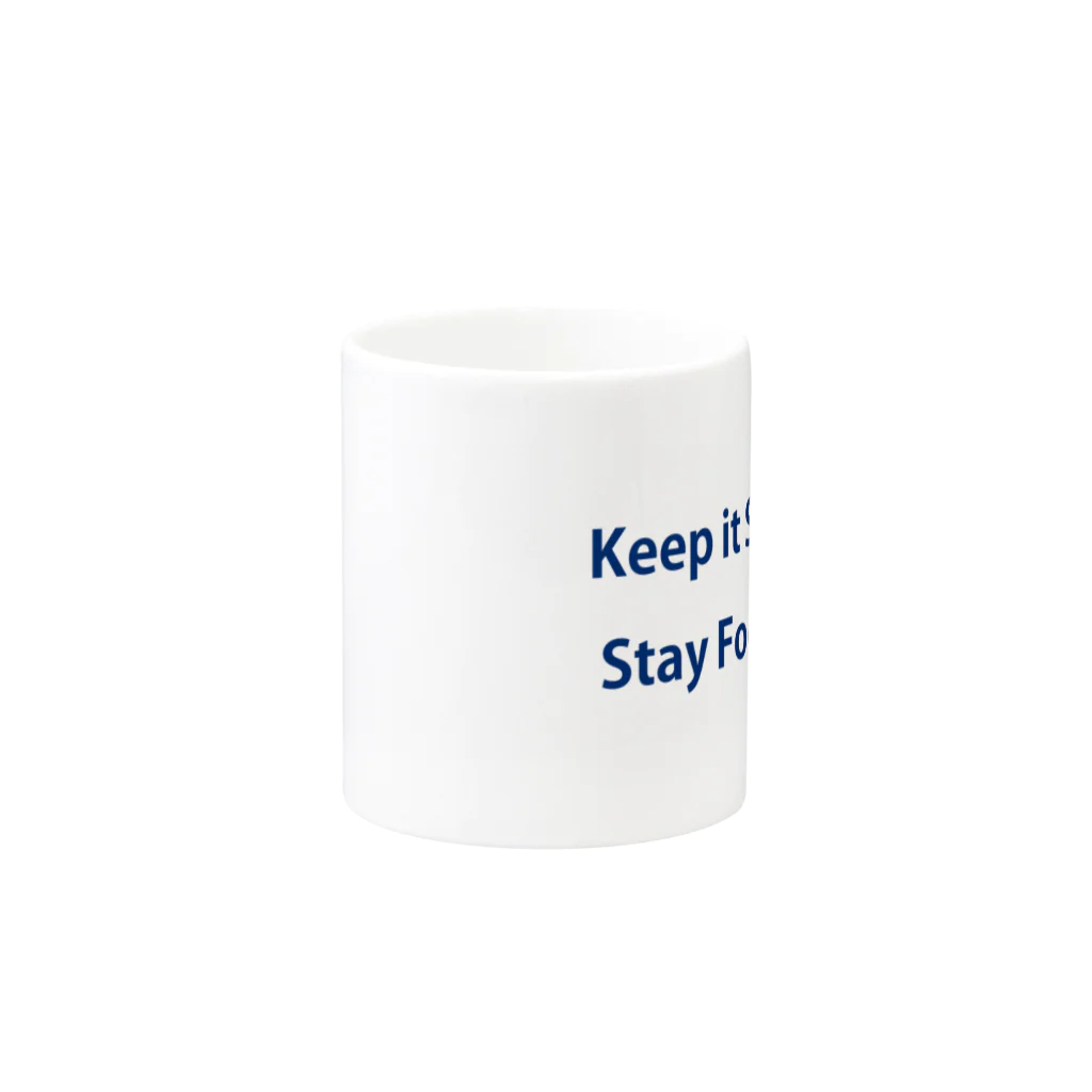 KoheeのKeep it Simple. Mug :other side of the handle