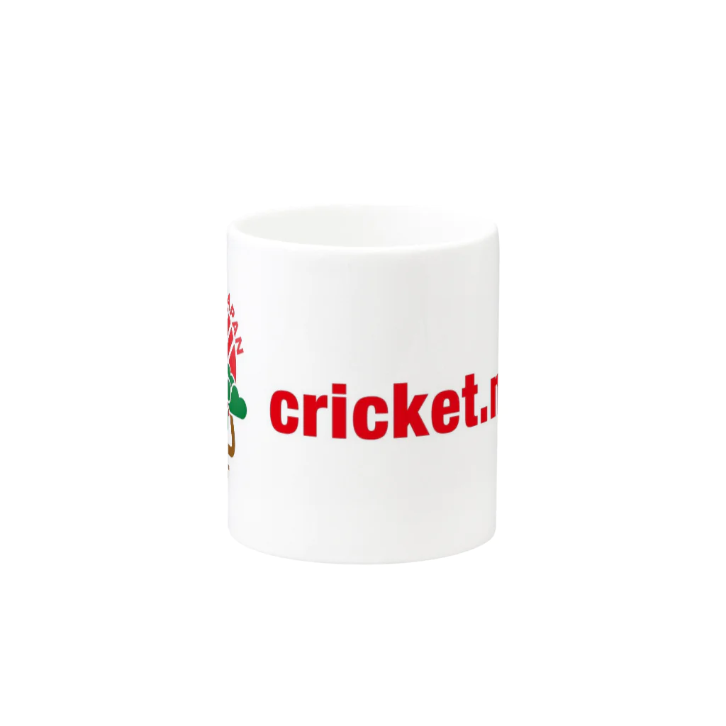 クリケットおじさんの店[Kenny's Shop]のKenny's Japan Cricket 盆栽_02 Mug :other side of the handle