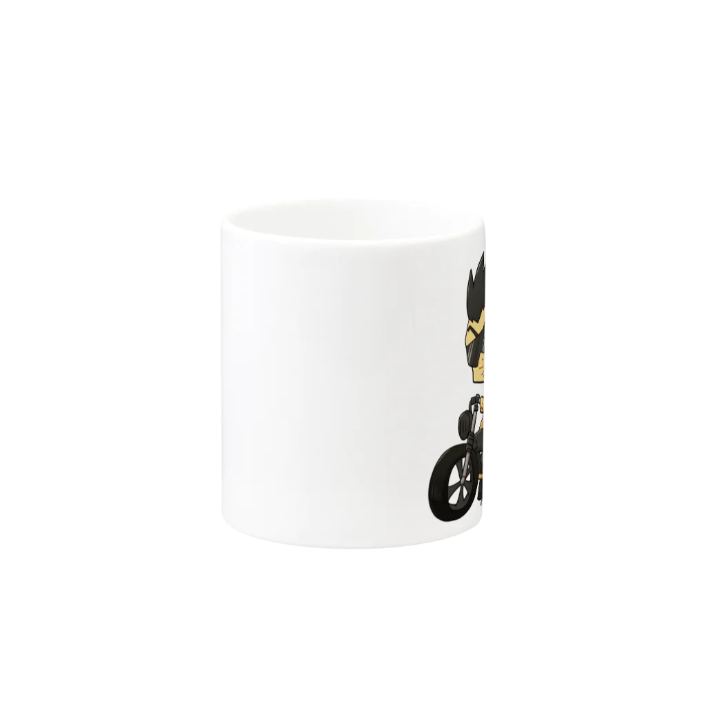 isaporonのマグカップ Mug :other side of the handle