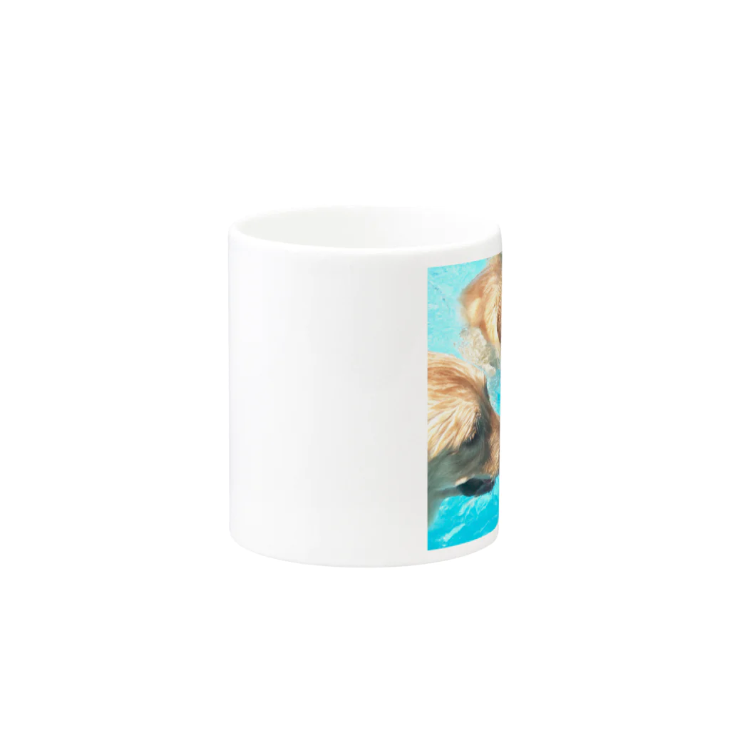 ☻ ⓝɐⓣsⓤʞⓞ ☻の穀物ズのプール日和 Mug :other side of the handle