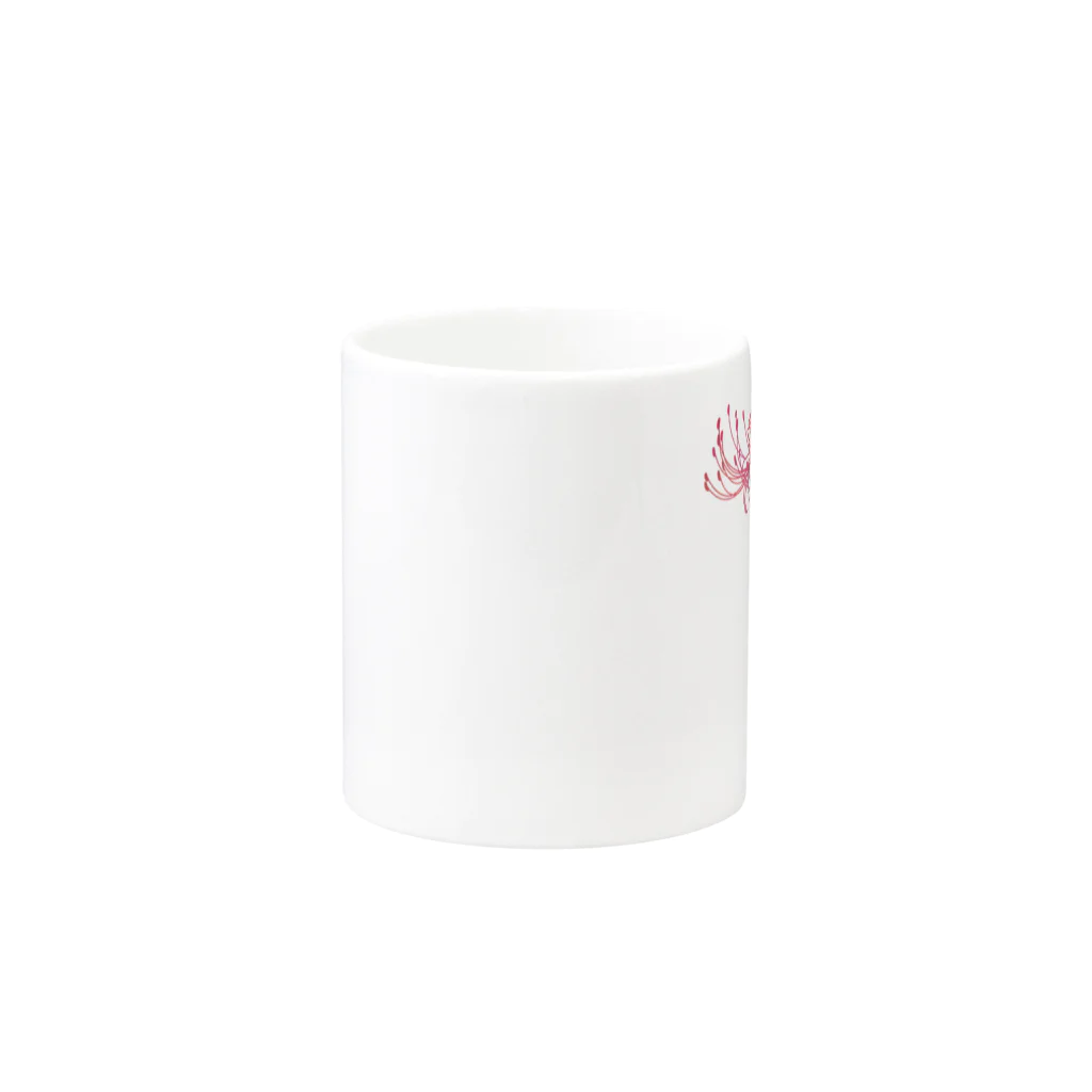 綾錦工房 りこりすの曼珠沙華 【黄昏】 Mug :other side of the handle