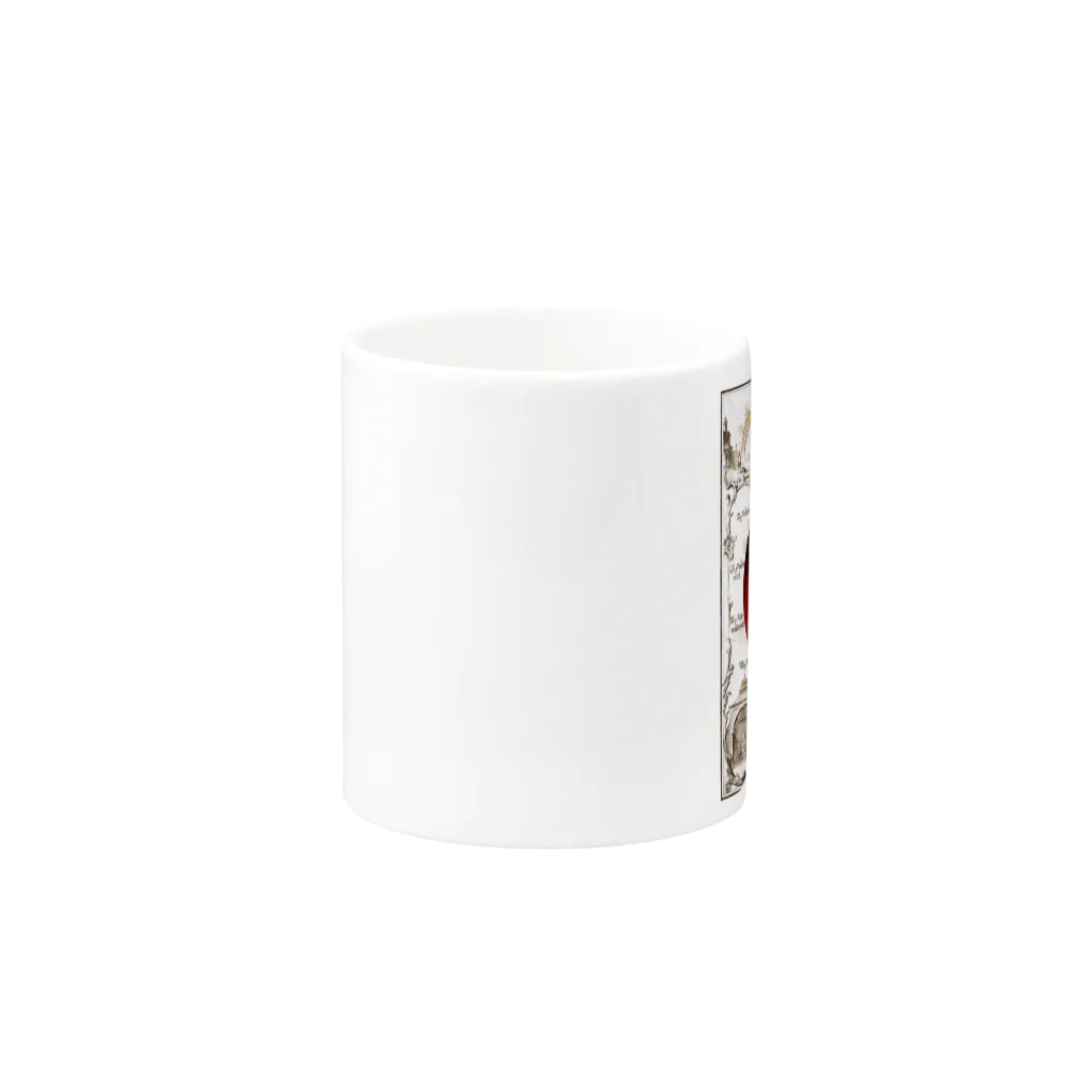 博物雑貨 金烏の色の円環 - Getty Search Gateway Mug :other side of the handle