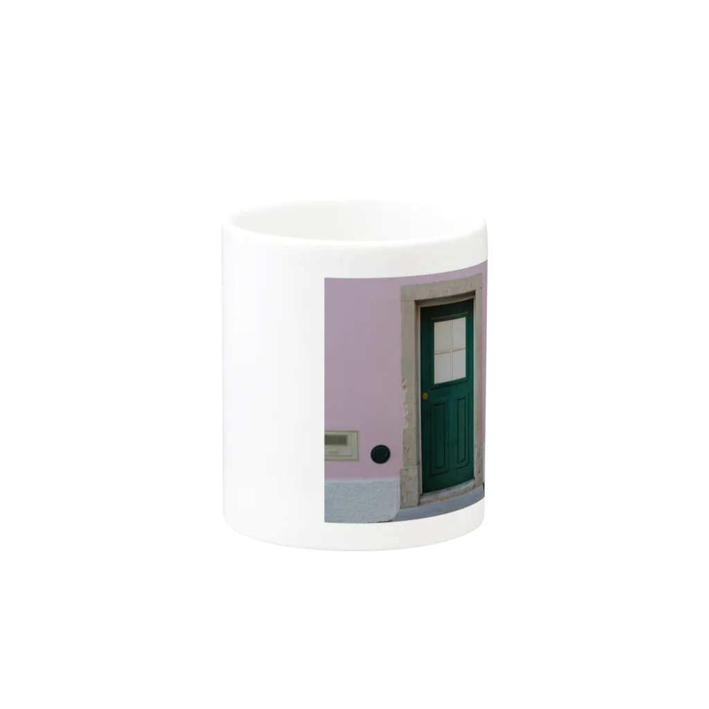 City View Kのリスボン・ハウス Mug :other side of the handle