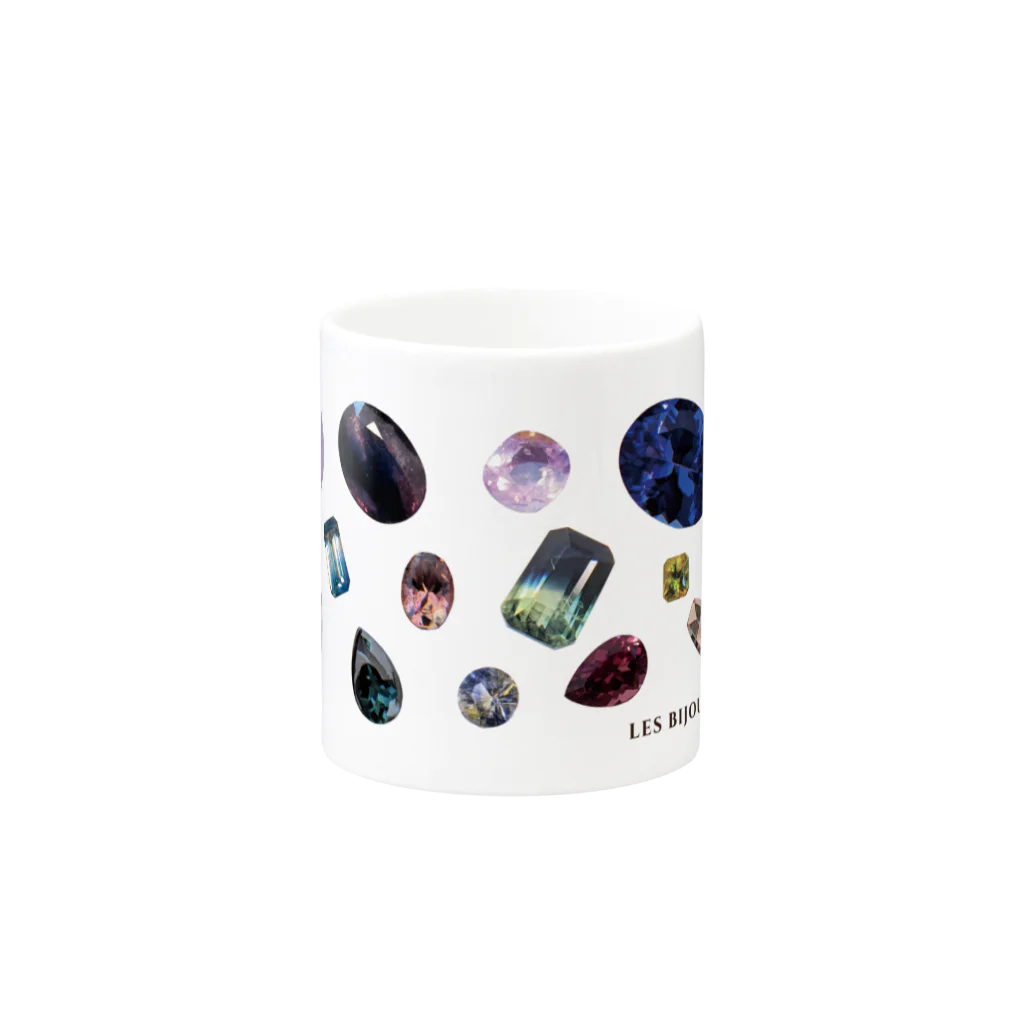 MyamoのLES BIJOUX DE MYAMO（グラス・マグ） Mug :other side of the handle