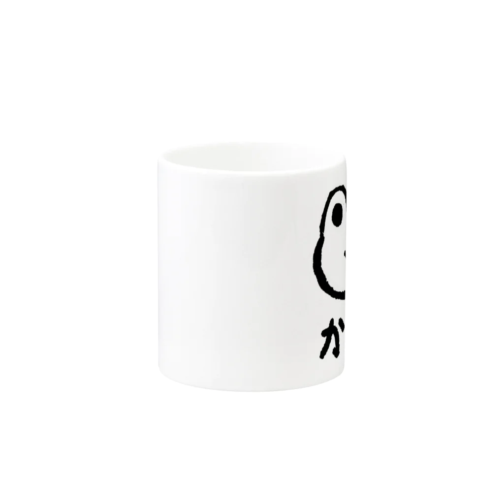 chicodeza by suzuriのかえるの線画 Mug :other side of the handle
