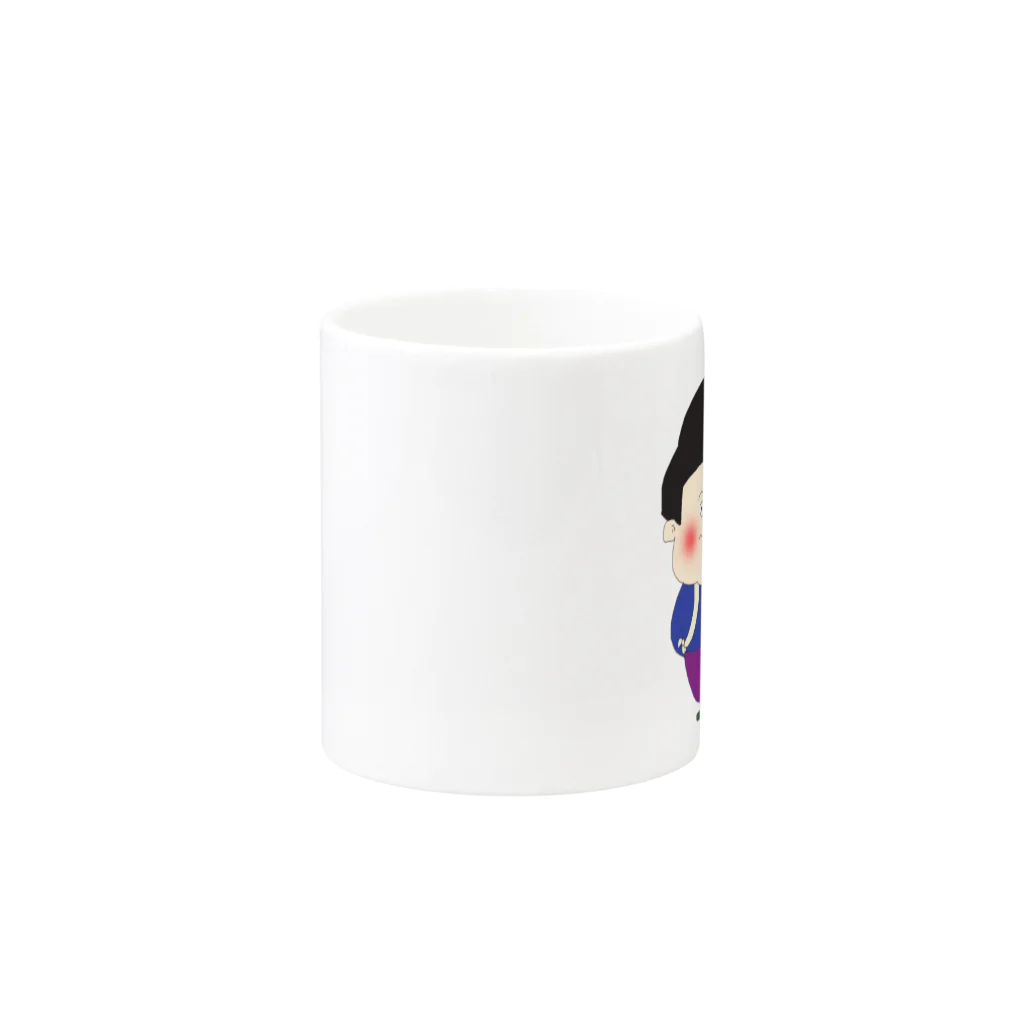 omanmaのOKAN.LA.ONBU Mug :other side of the handle