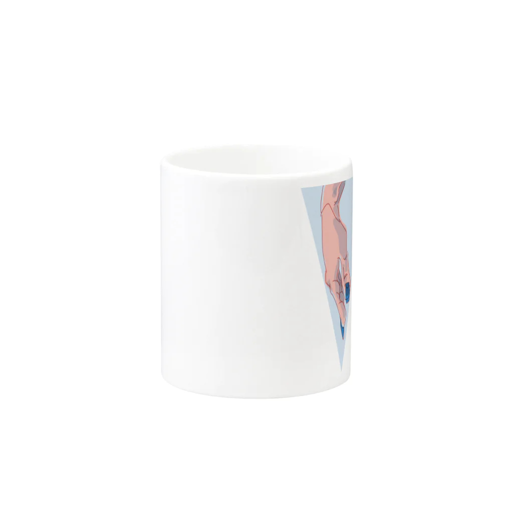 ｋａｙａのテ手 Mug :other side of the handle