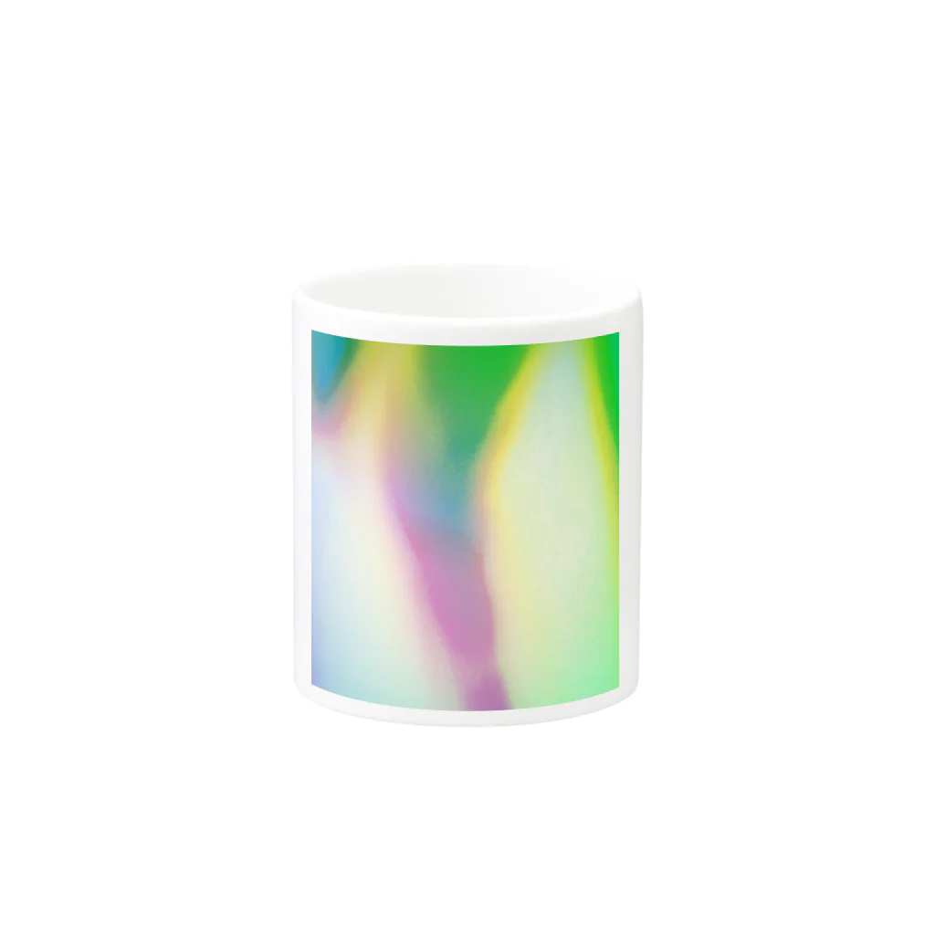 ウナーゴン20億3千万販売所のAmbient Light Mug :other side of the handle