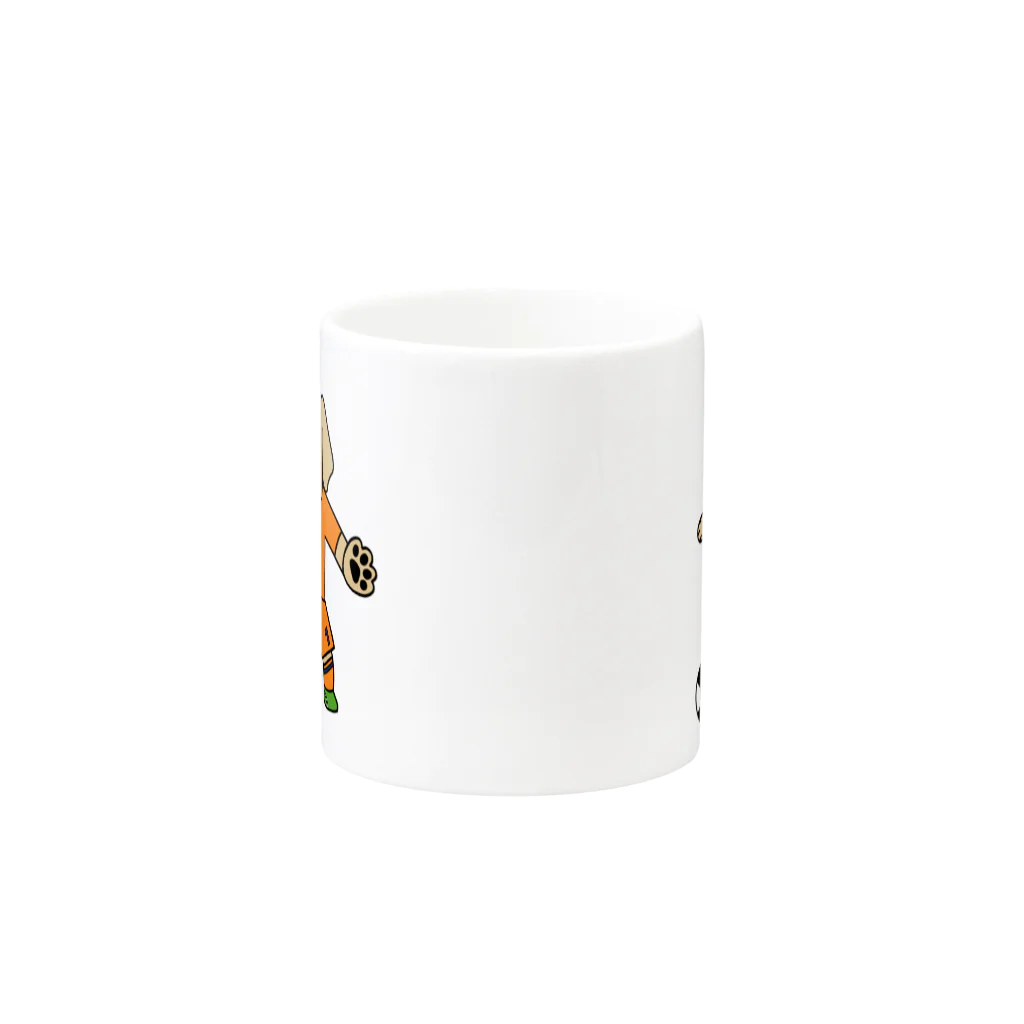 efrinmanのサッカー Mug :other side of the handle