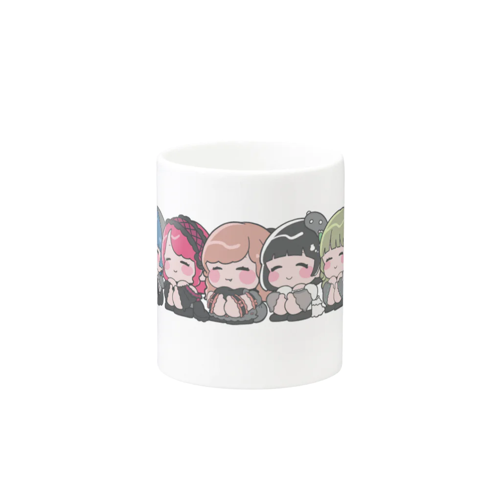 ∞lette OFFICIAL STOREのみにぱれっと Mug :other side of the handle