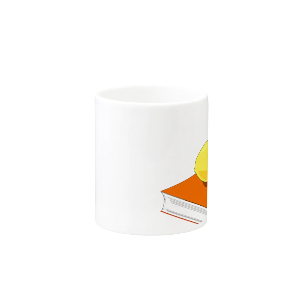 lemon_motojirou_maruzenの小説『檸檬』の光景2 Mug :other side of the handle