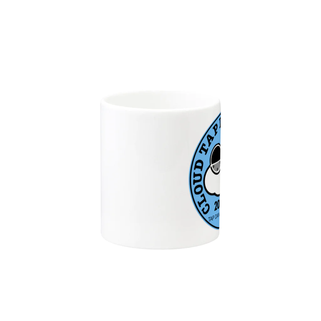 【WEB連動型】タップダンス教室 リズムスピーカーのCloud Tap Dancing Day コンビシューズ Mug :other side of the handle