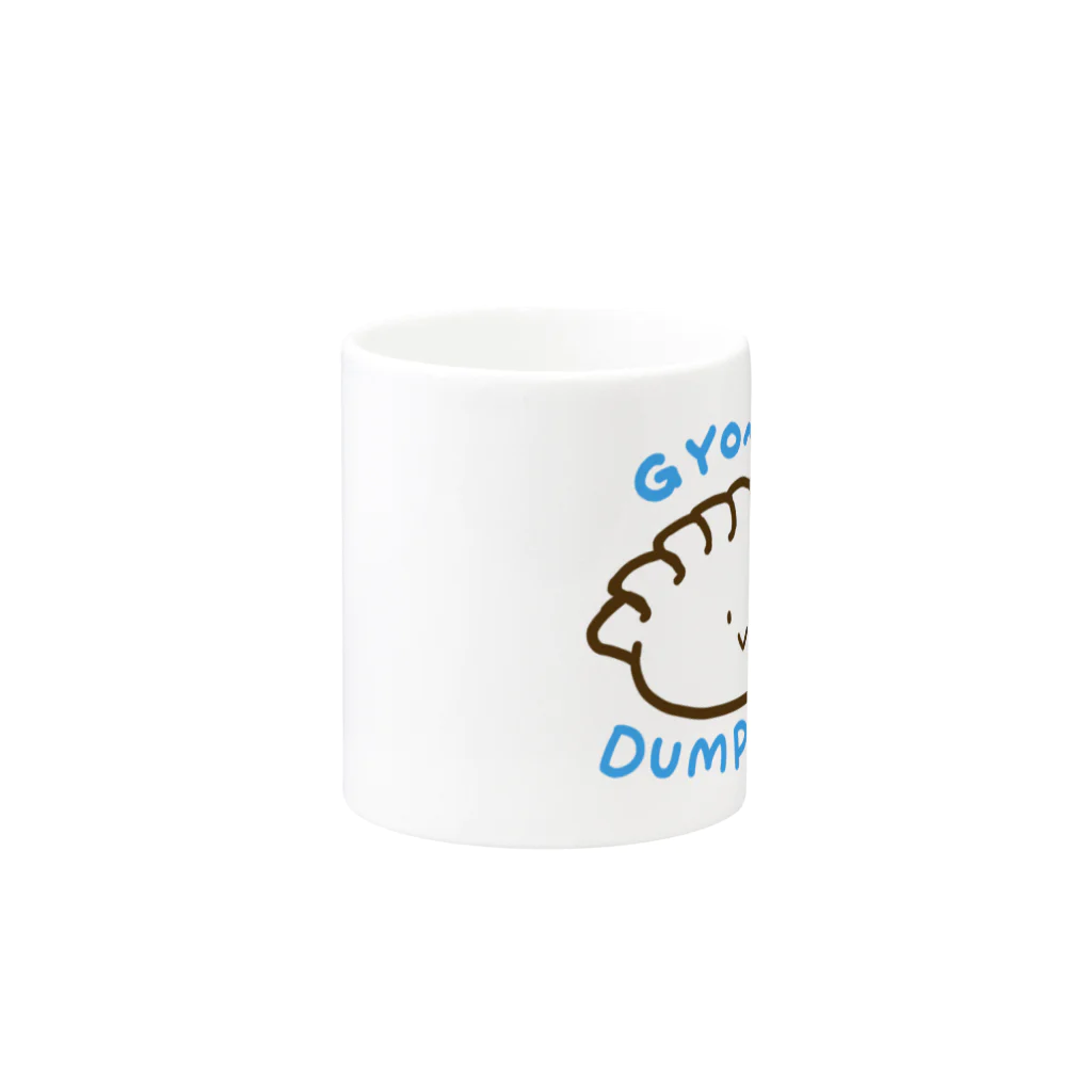 segasworksのGYO~ZA（水ぎょうざ） Mug :other side of the handle