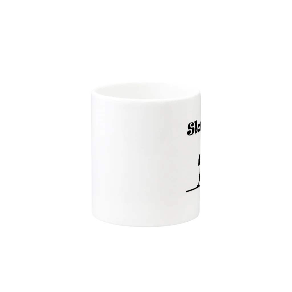 SLACKLINE HUB(スラックライン ハブ)のスラックライン(ガンビット) Mug :other side of the handle