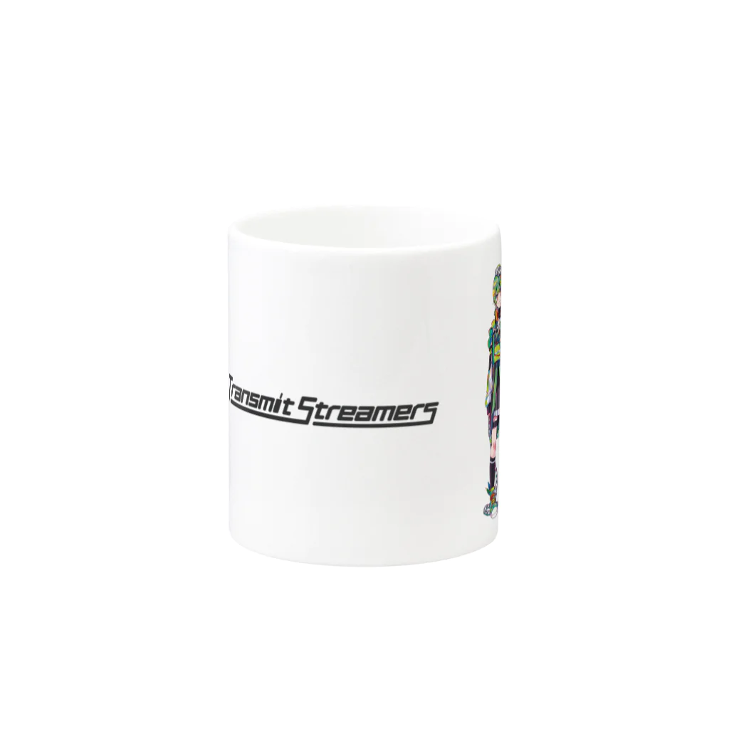 Transmit_Streamersの【公式】Transmit Streamers 鳴竹なるの マグカップ Mug :other side of the handle