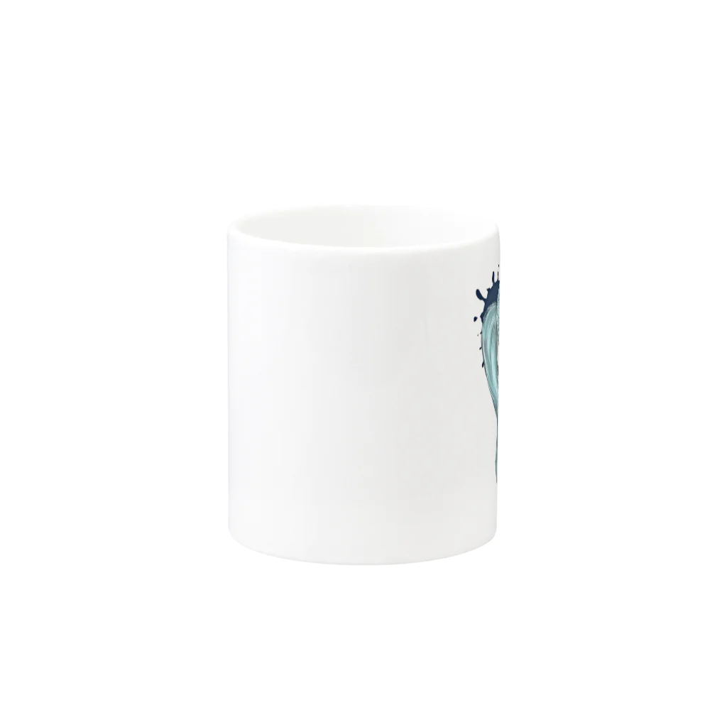 OriOri_Artのmiku_oriori Mug :other side of the handle