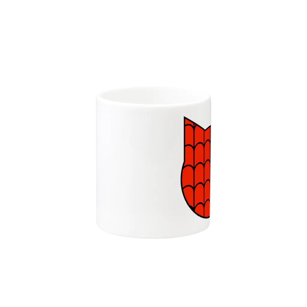 ベンジャミン8のタコウインナー Mug :other side of the handle