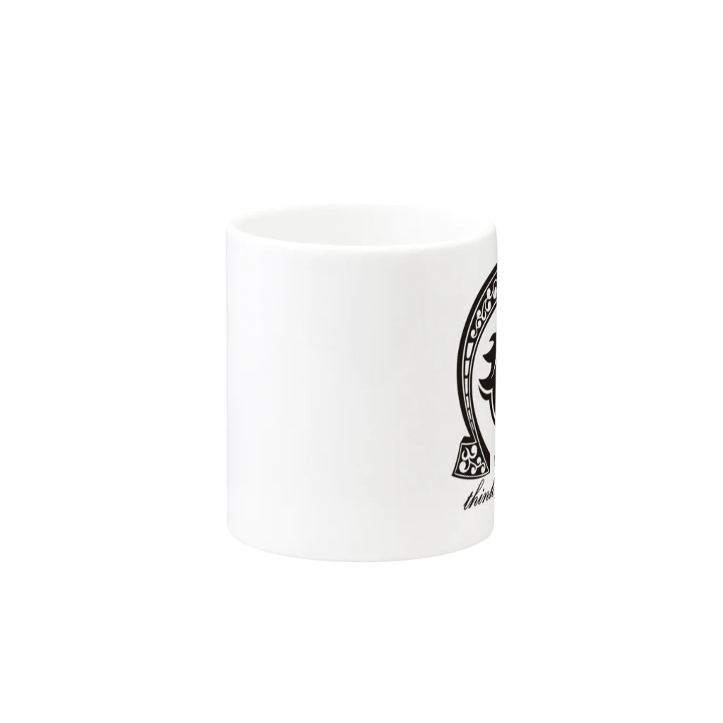 OkutoのOkuto Design #1 Think after doing Mug :other side of the handle