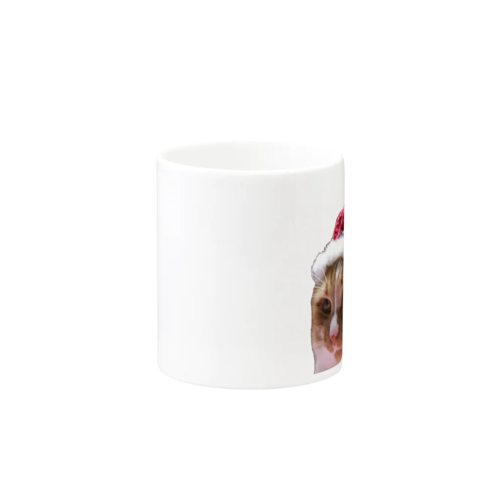 CoConutsのサンタねこココ Mug :other side of the handle