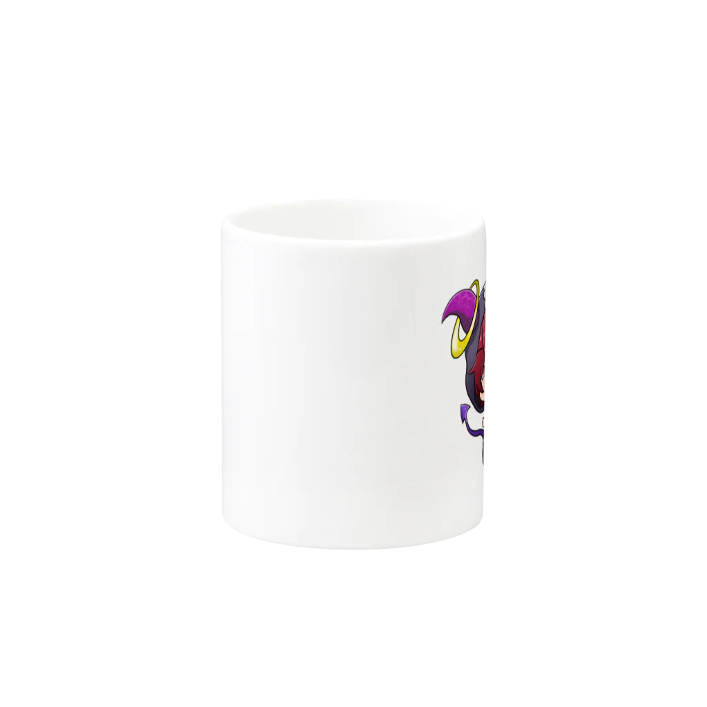 😈天魔ゆらふ👼のゆらふグッズ Mug :other side of the handle