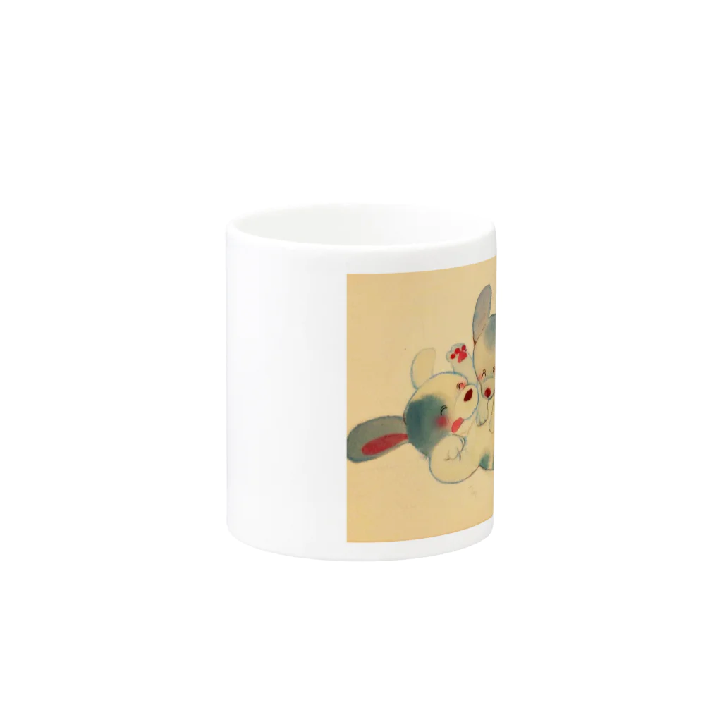 VULCANのわんこ Mug :other side of the handle