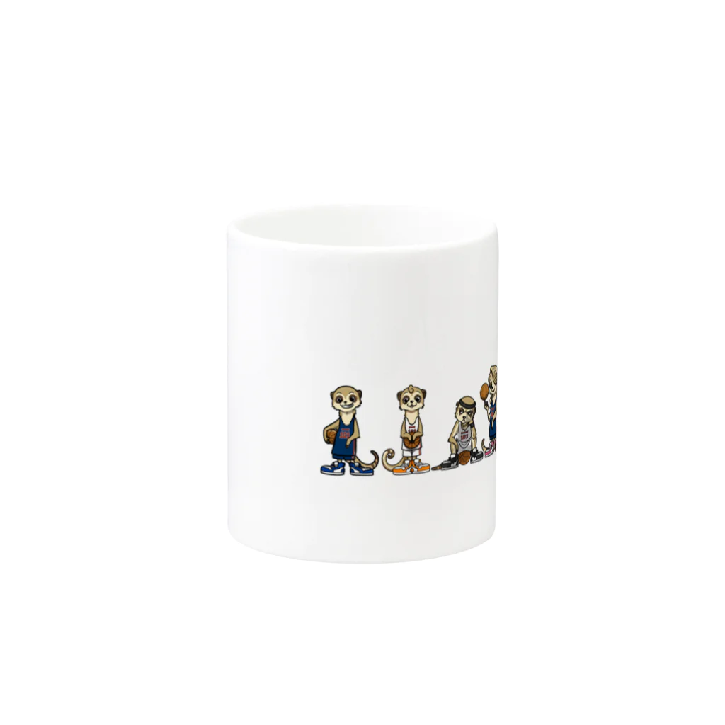 SpreadersのMeerkats  Mug :other side of the handle