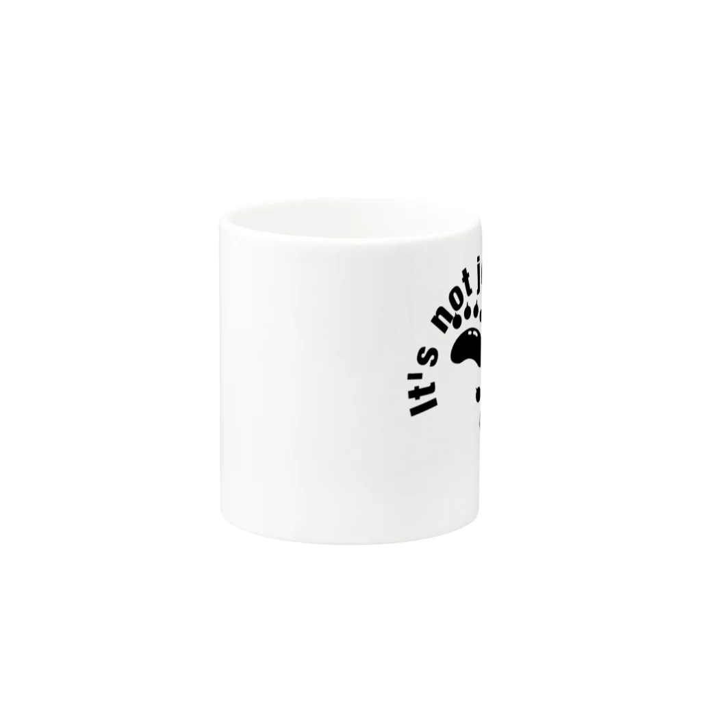 LUNAのIt's not just cute Mug :other side of the handle