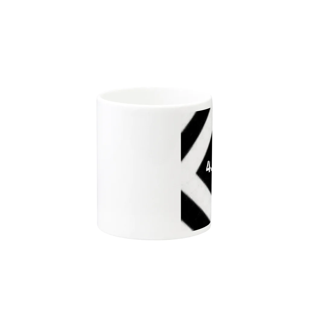 49-Fork-の4.999ロゴ Mug :other side of the handle