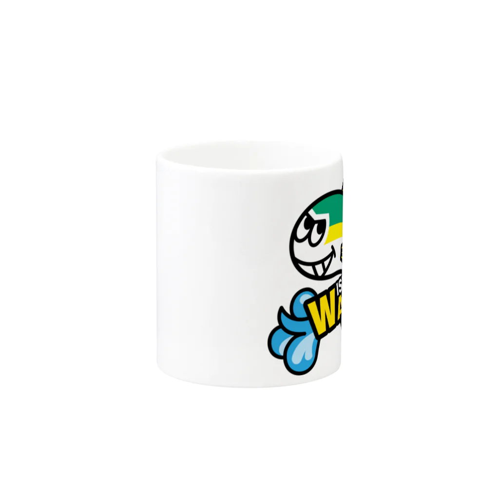 ワラサクラブのワラサグッズ Mug :other side of the handle