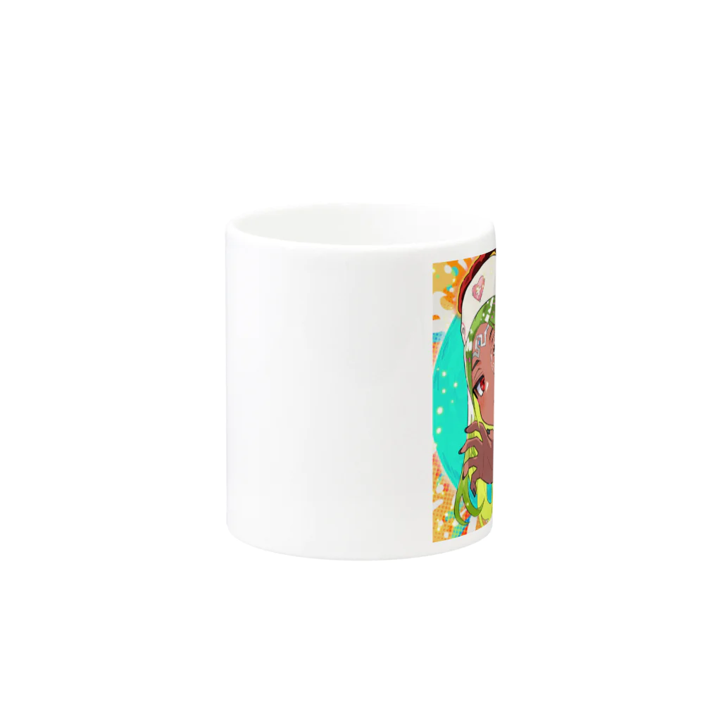 姫路商店のMegami #02020 Mug :other side of the handle