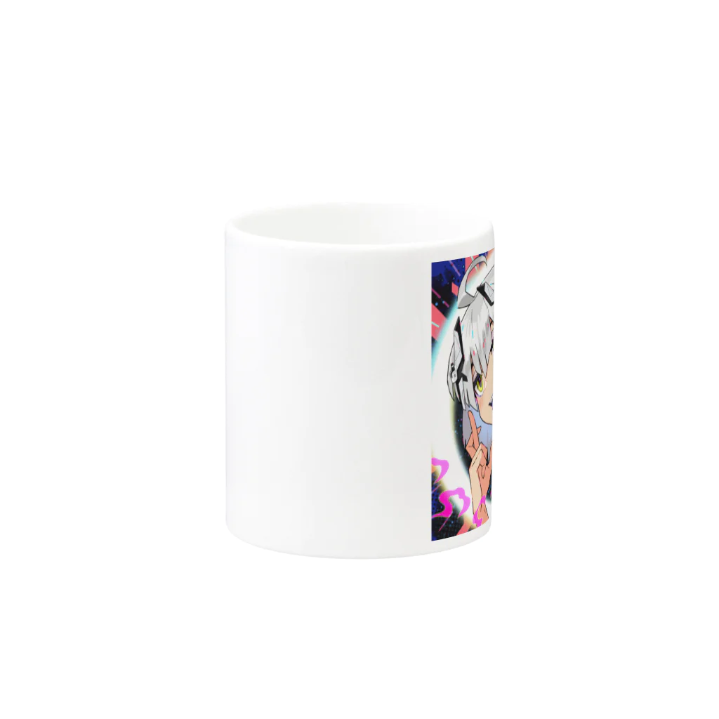 mano-verseのMegami #04296 Mug :other side of the handle