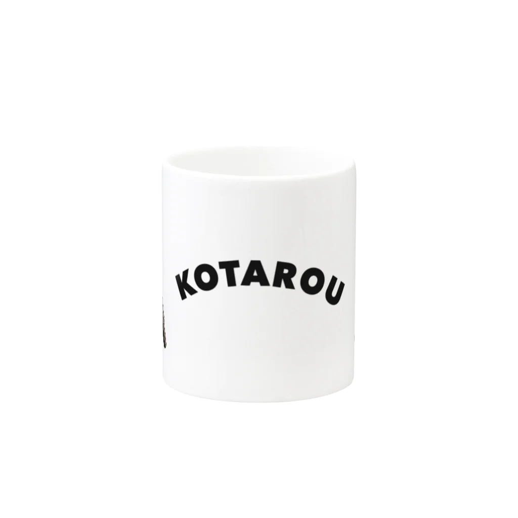 BULL HAWAII mihoデザイのフレブルKOTAROU Mug :other side of the handle