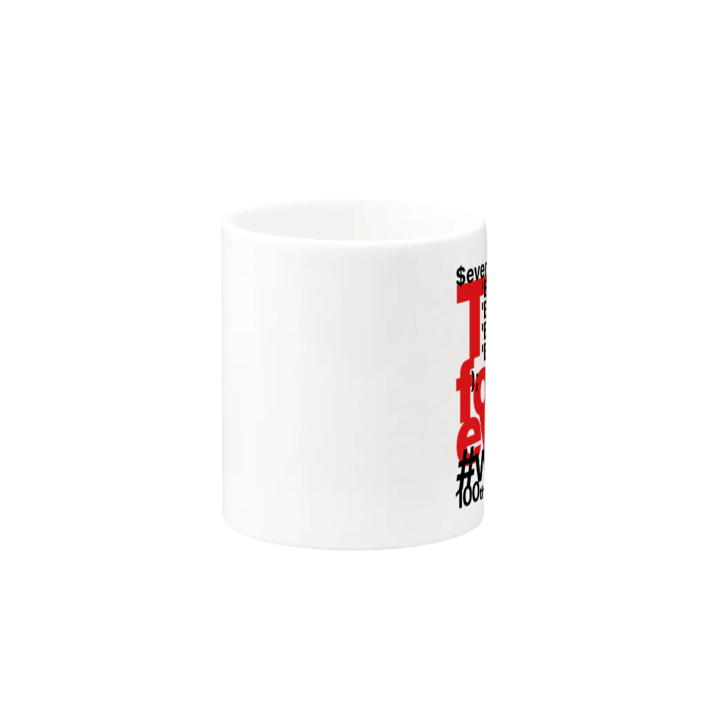 WordBench Kobe 100thの WBKOBE 100th PT05 Mug :other side of the handle