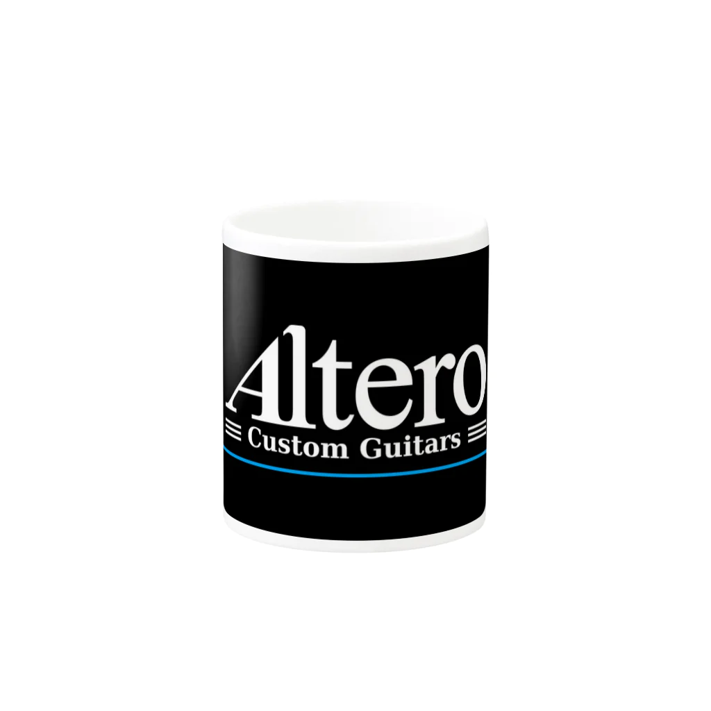 Altero_Custom_GuitarsのAltero Custom Guitars マグカップの取っ手の反対面