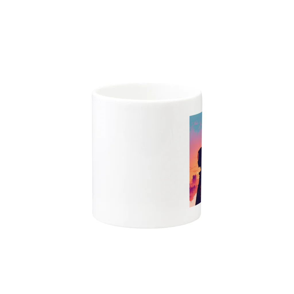 Rebirth Art StudioのBelieve in Eternity Mug :other side of the handle