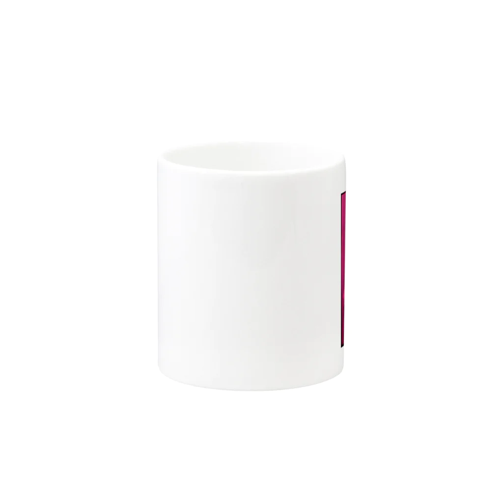 Burutasu の pink girl  Mug :other side of the handle