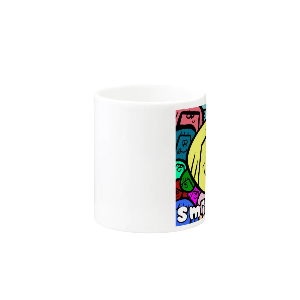 リプヲのリプヲグッズ③ Mug :other side of the handle