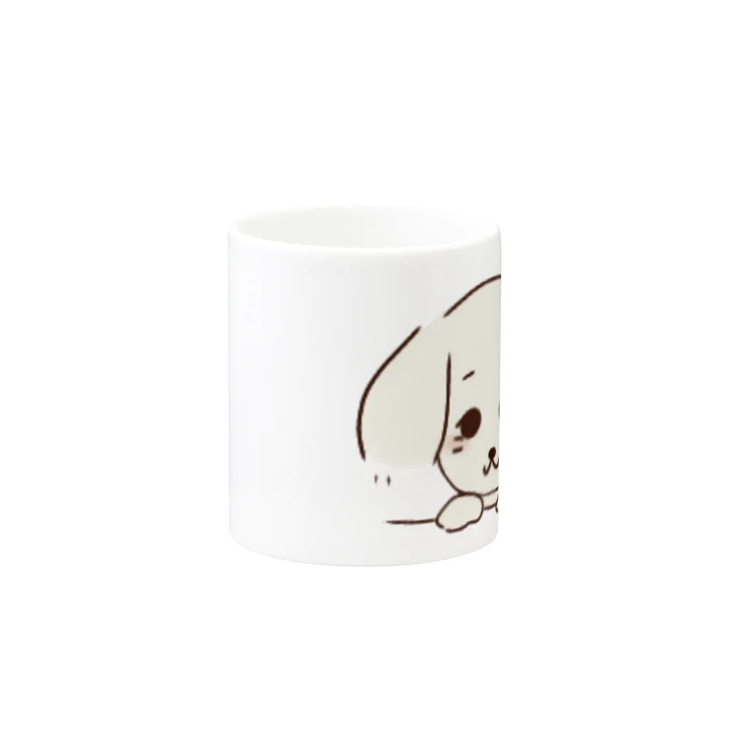 Multipliesのらっちくん Mug :other side of the handle