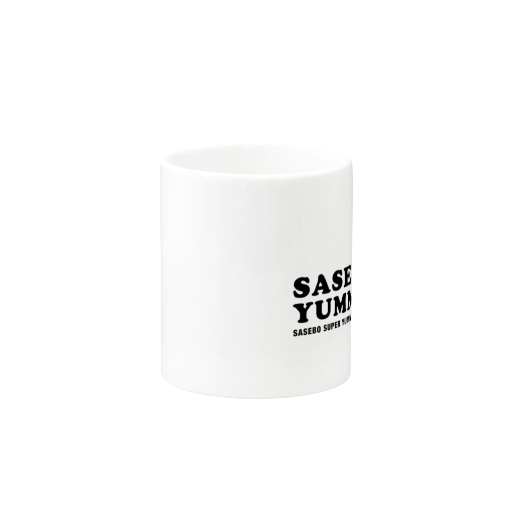 SASEBO CITY SHOPのSASEBO YUMMY! Mug :other side of the handle