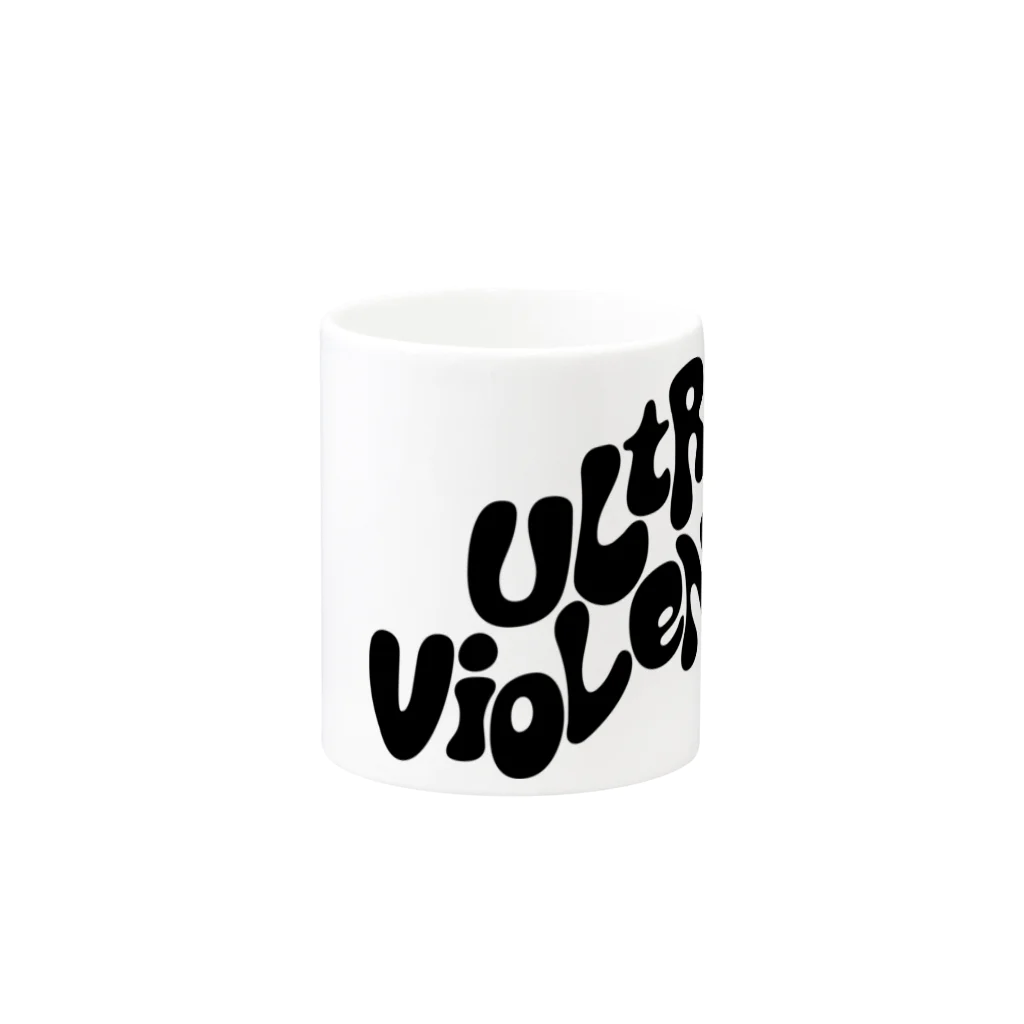 stereovisionのウルトラバイオレンス Mug :other side of the handle