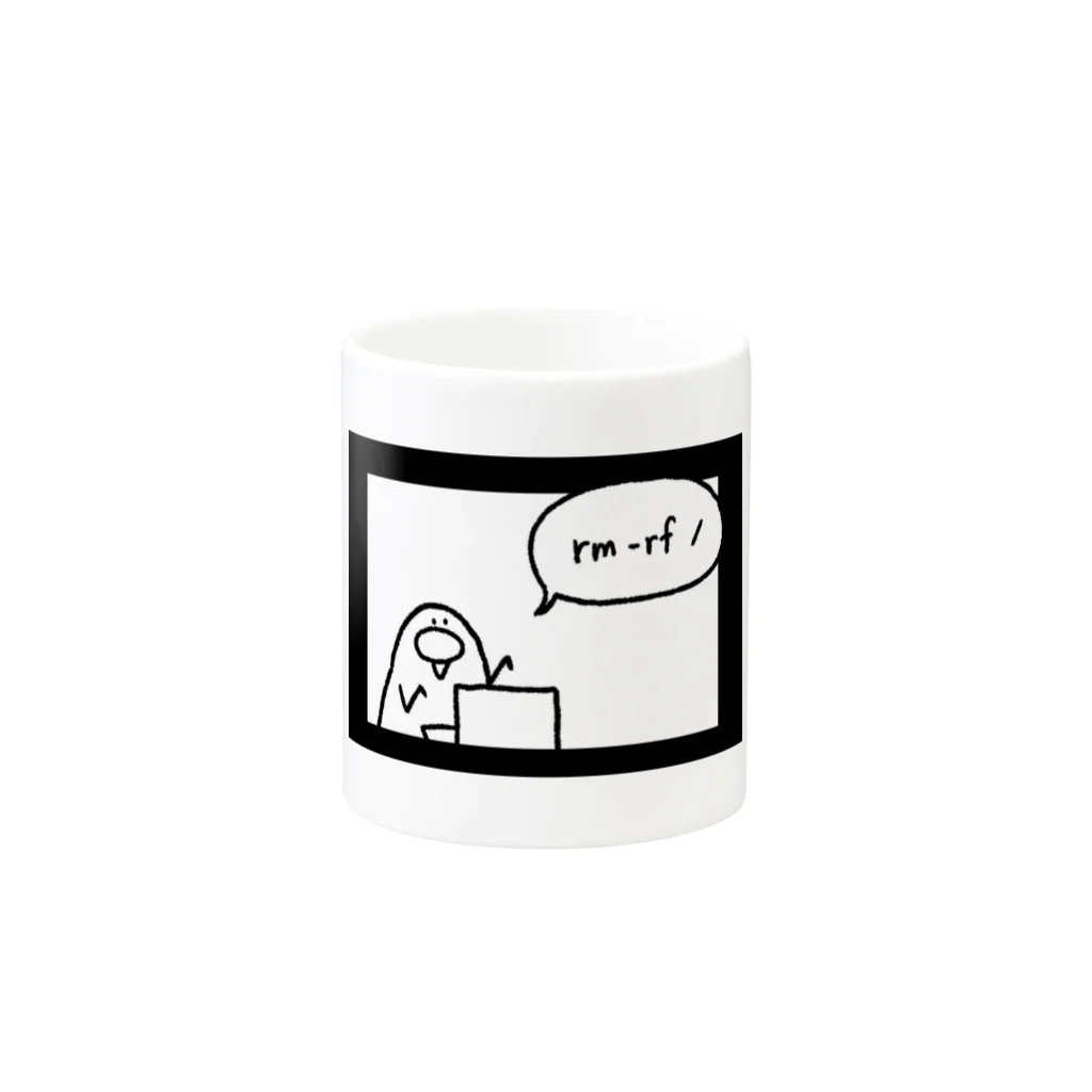 ことり屋の悪いトリ Mug :other side of the handle