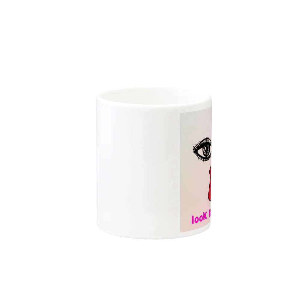 lOOK Kiss (ルックキス) のlOOK Kiss Mug :other side of the handle