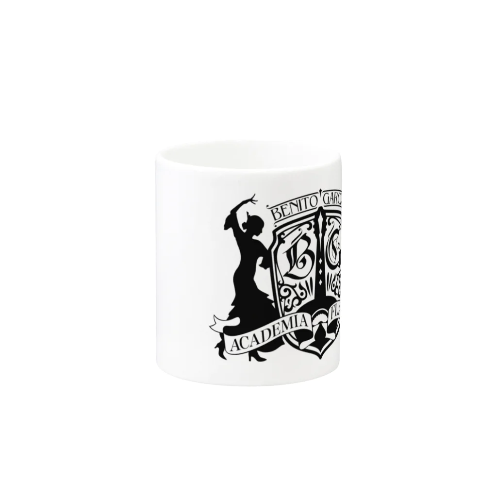 BG FLAMENCOのBGFLAMENCO LOGO BLACK Mug :other side of the handle