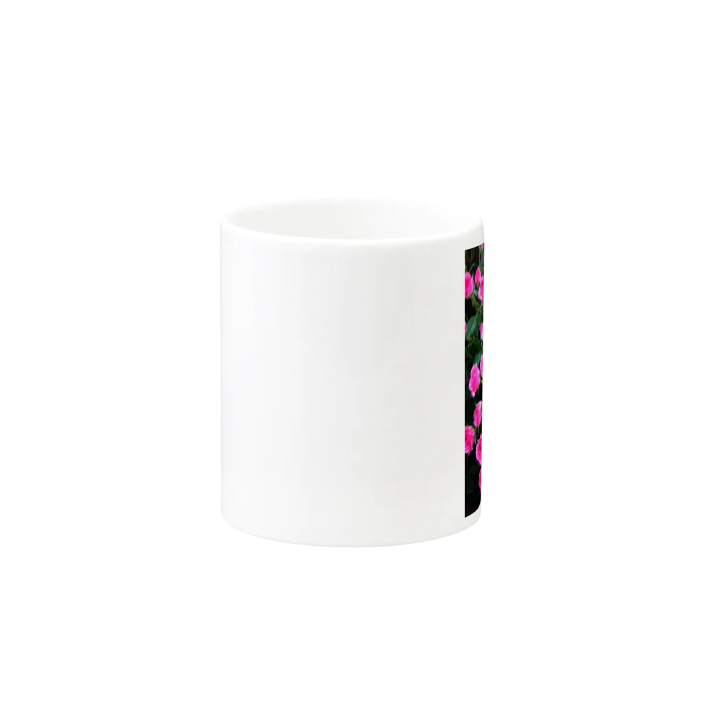 waikikiの風24hのpink rose Mug :other side of the handle