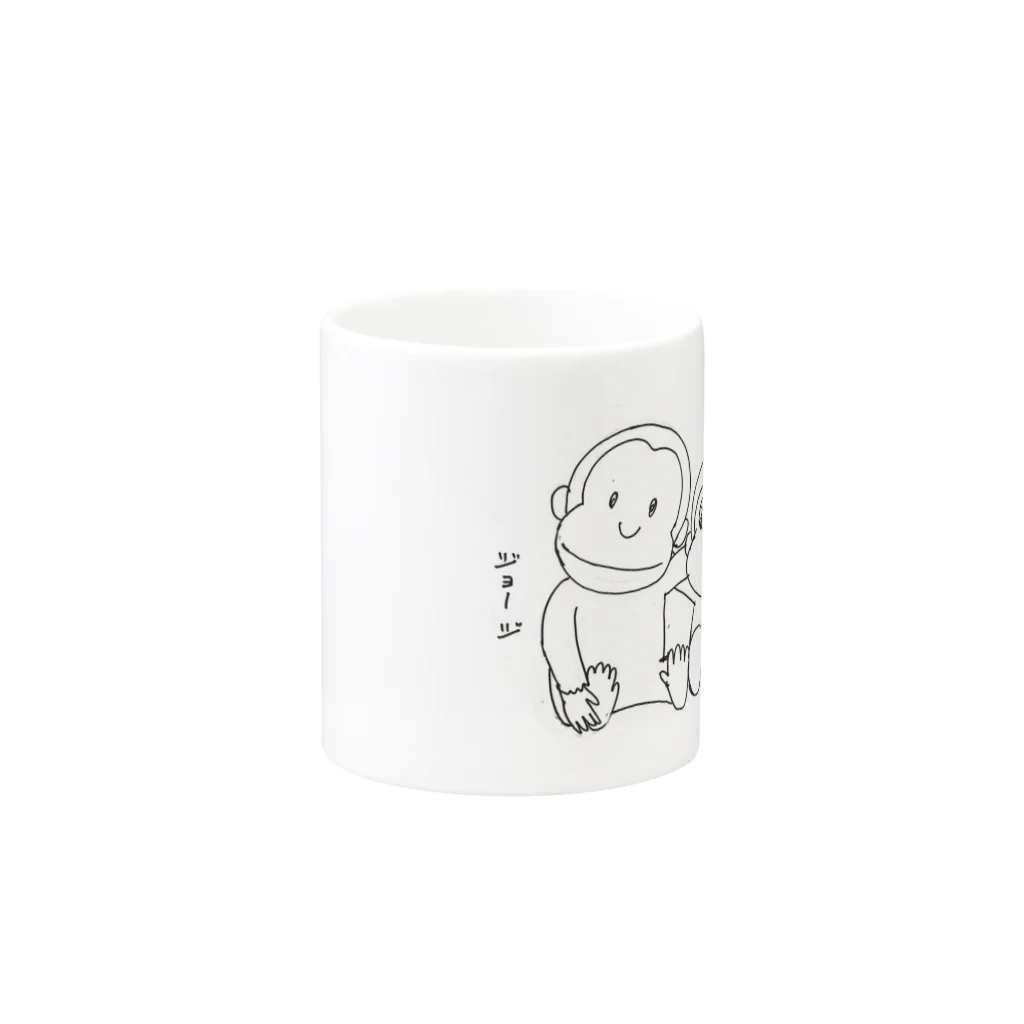 NOMAD-LAB The shopのジャンポールとジョージ Mug :other side of the handle