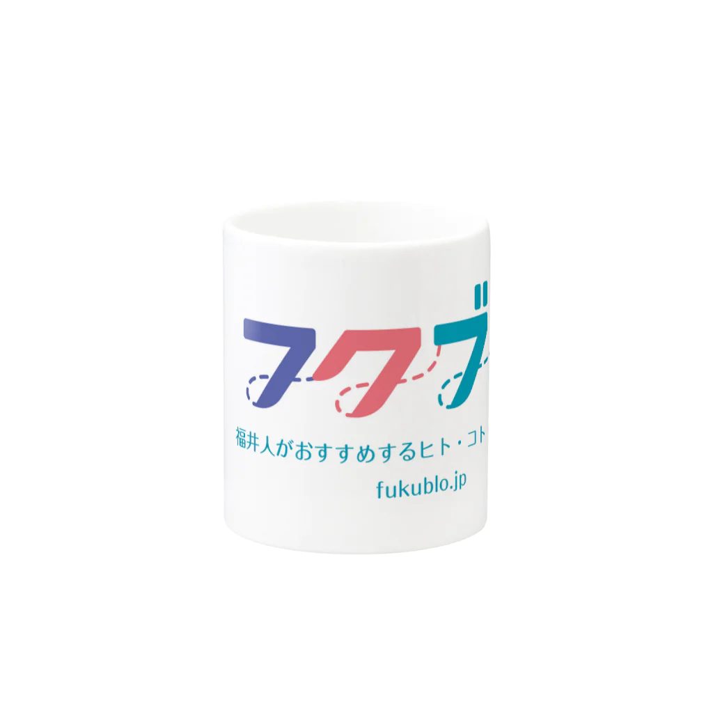 フクブロのフクブロ Mug :other side of the handle