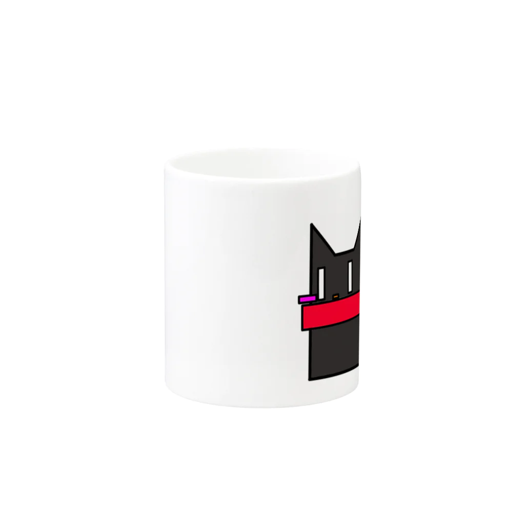 limo-cat @マイペース投稿者のlimo-catアイコン #1 Mug :other side of the handle